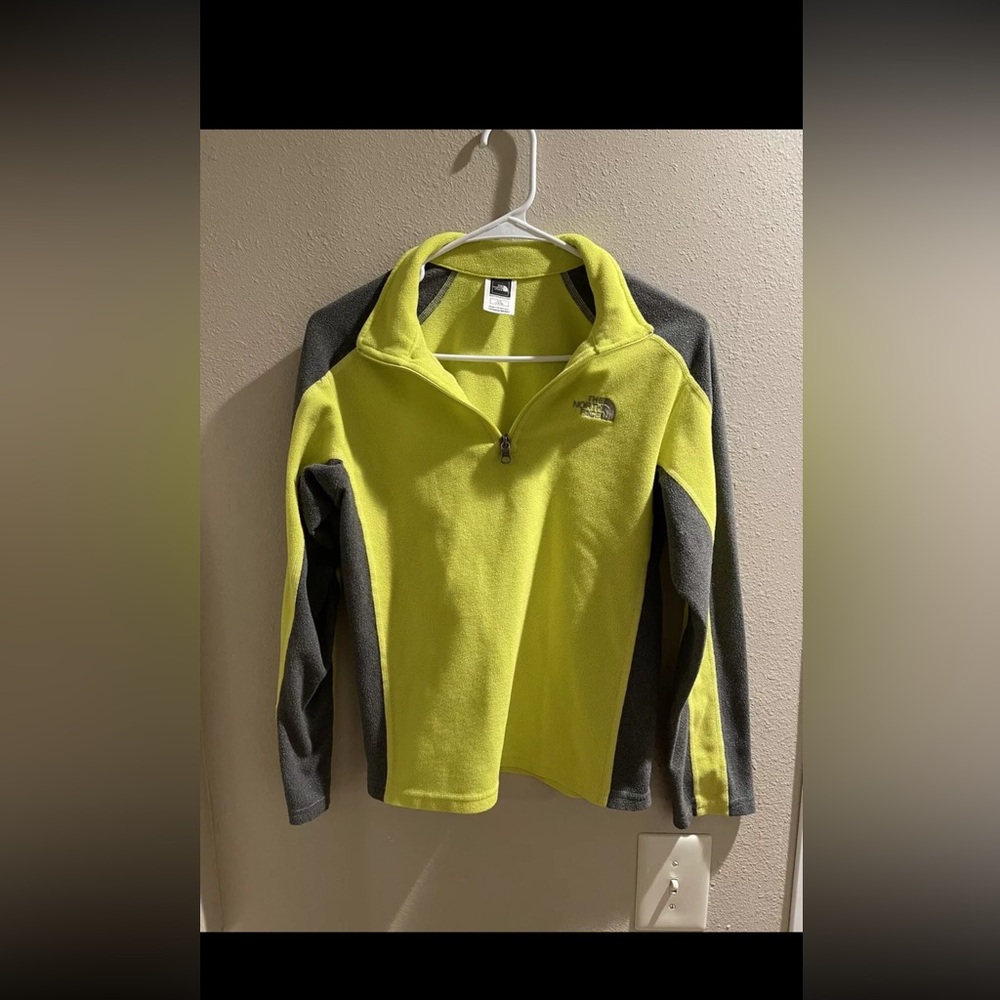 North Face Fleece Pullover Sweater Boys L
